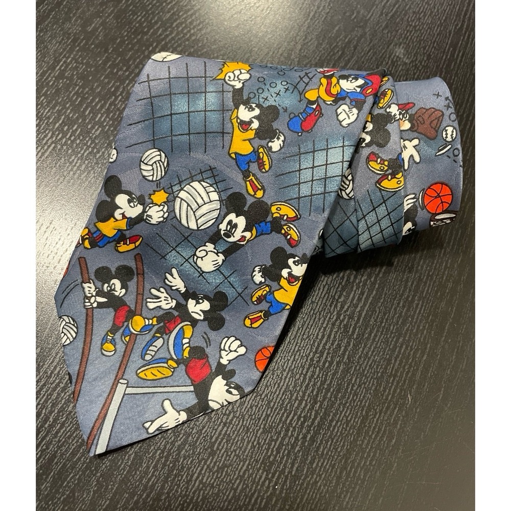 Disney Mickey Mouse Sports‎ Athletic men's novelty Neck Tie